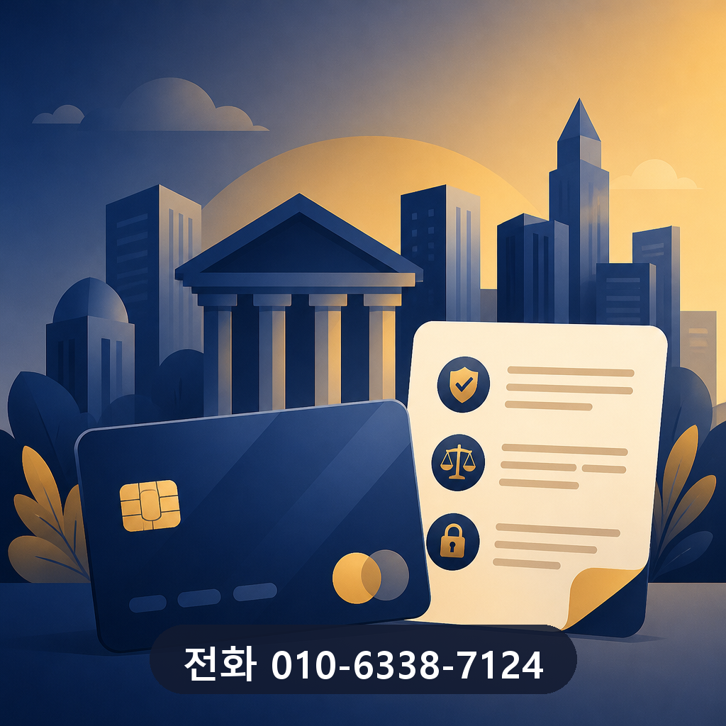 카드깡 방법 카드사 약관 확인 이미지