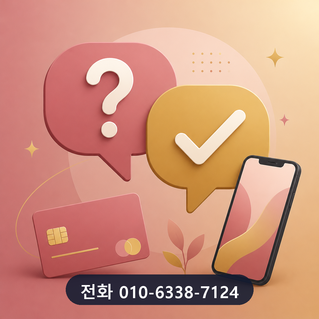 카드깡 방법 자주 묻는 질문 이미지
